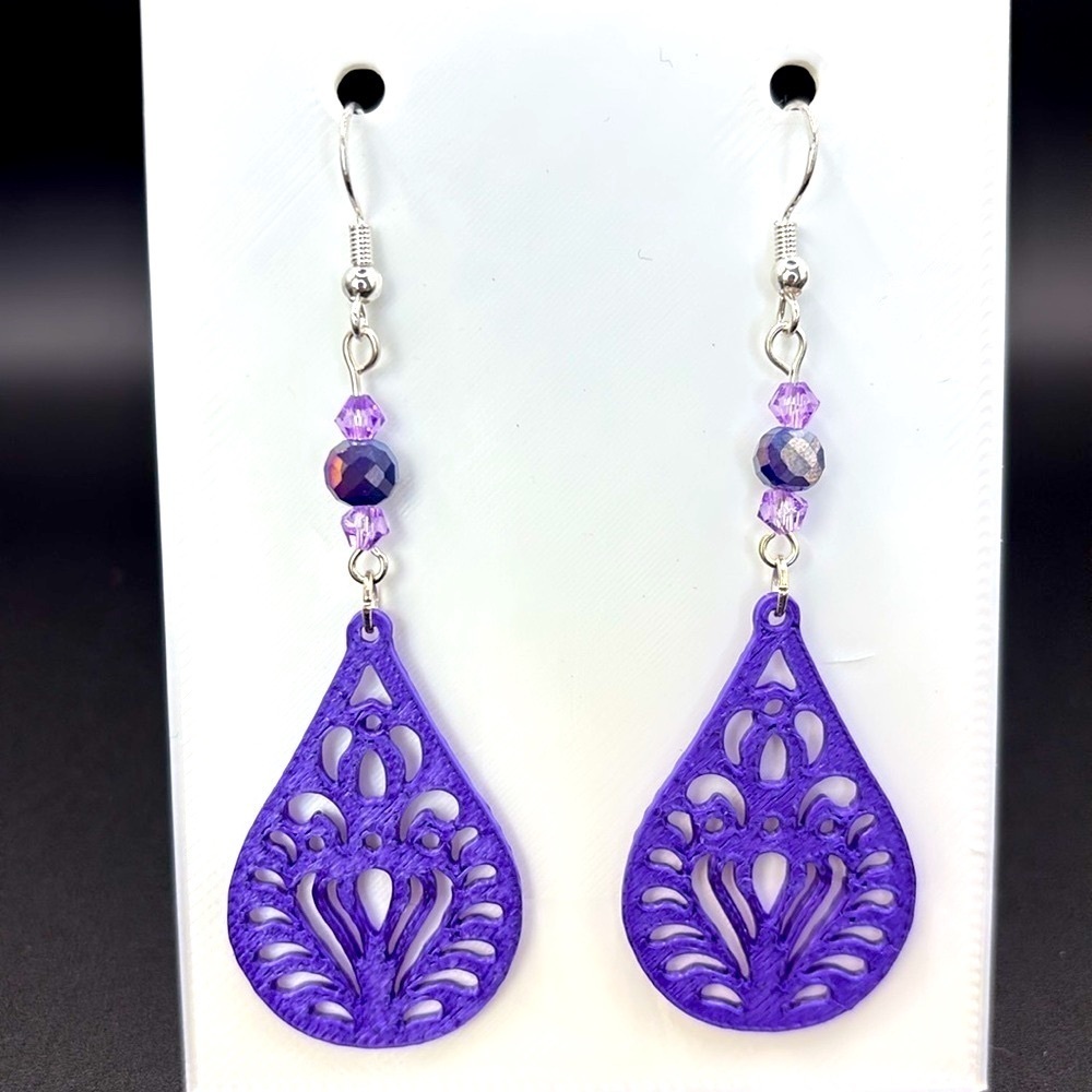 Geometric Earrings - Picture 4 of 4